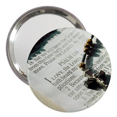 I Love The Lord 3  Handbag Mirrors by JellyMooseBear