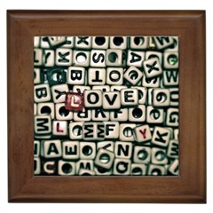 Love Framed Tiles by JellyMooseBear