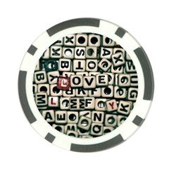 Love Poker Chip Card Guard (10 Pack) by JellyMooseBear