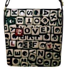 Love Flap Messenger Bag (s) by JellyMooseBear