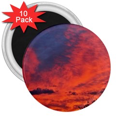 Arizona Sky 3  Magnets (10 Pack)  by JellyMooseBear