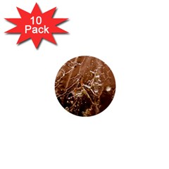 Ice Iced Structure Frozen Frost 1  Mini Buttons (10 pack) 