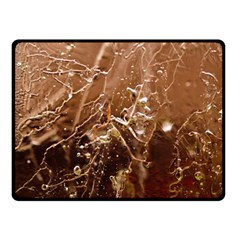 Ice Iced Structure Frozen Frost Double Sided Fleece Blanket (Small) 