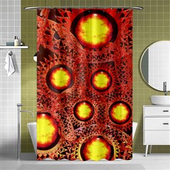 Mechanical Universe Shower Curtain 48  X 72  (small)  by linceazul