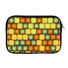 Random Hibiscus Pattern Apple Macbook Pro 17  Zipper Case by linceazul