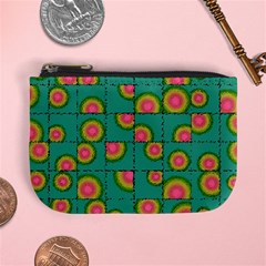 Tiled Circular Gradients Mini Coin Purses