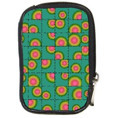 Tiled Circular Gradients Compact Camera Cases by linceazul