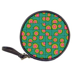 Tiled Circular Gradients Classic 20-cd Wallets by linceazul