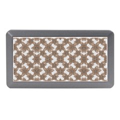 Stylized Leaves Floral Collage Memory Card Reader (mini) by dflcprints