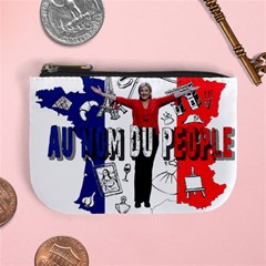 Marine Le Pen Mini Coin Purses by Valentinaart