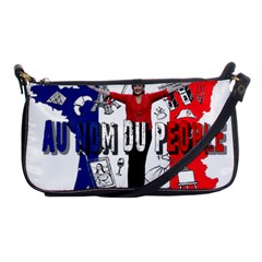 Marine Le Pen Shoulder Clutch Bags by Valentinaart