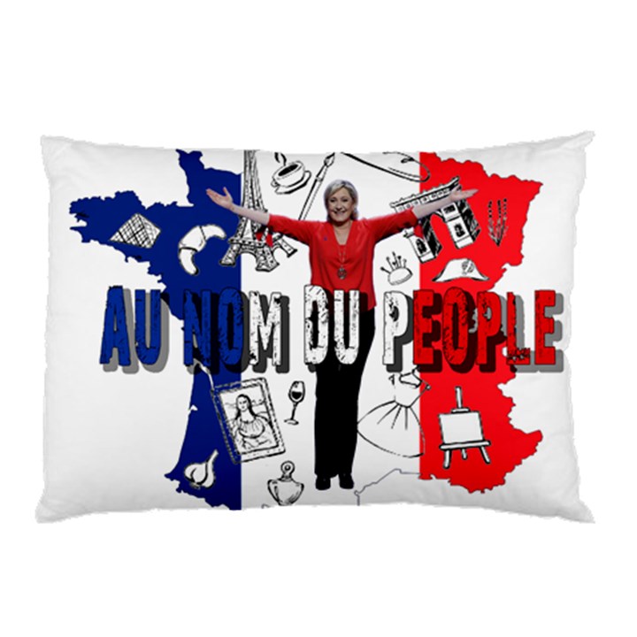 Marine Le Pen Pillow Case (Two Sides)