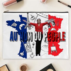 Marine Le Pen Cosmetic Bag (xxxl)  by Valentinaart