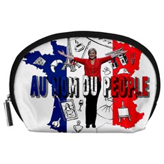 Marine Le Pen Accessory Pouches (large)  by Valentinaart