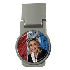 Marine Le Pen Money Clips (round)  by Valentinaart