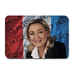 Marine Le Pen Plate Mats by Valentinaart