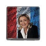 Marine Le Pen Memory Card Reader (Square) Front