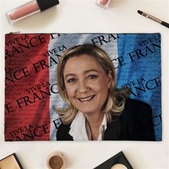 Marine Le Pen Cosmetic Bag (xxl)  by Valentinaart