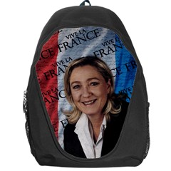 Marine Le Pen Backpack Bag by Valentinaart