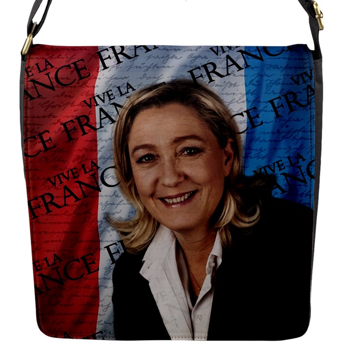 Marine Le Pen Flap Messenger Bag (S)