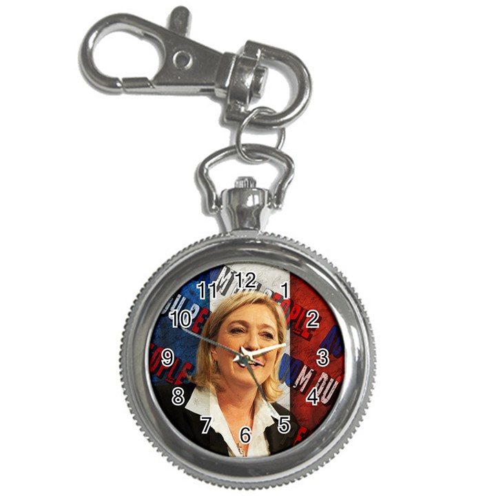 Marine Le Pen Key Chain Watches