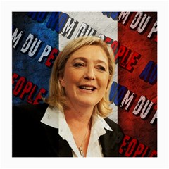 Marine Le Pen Medium Glasses Cloth by Valentinaart