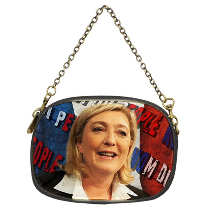 Marine Le Pen Chain Purses (Two Sides) 