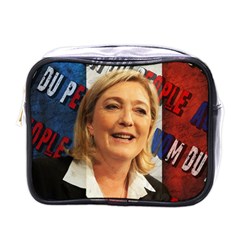 Marine Le Pen Mini Toiletries Bags by Valentinaart