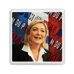 Marine Le Pen Memory Card Reader (square)  by Valentinaart