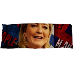 Marine Le Pen Body Pillow Case Dakimakura (two Sides) by Valentinaart