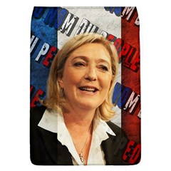 Marine Le Pen Flap Covers (l)  by Valentinaart