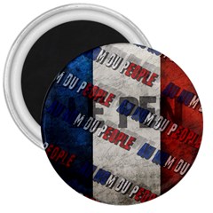 Marine Le Pen 3  Magnets by Valentinaart