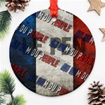 Marine Le Pen Ornament (Round) Front