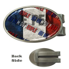 Marine Le Pen Money Clips (oval)  by Valentinaart