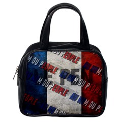 Marine Le Pen Classic Handbags (one Side) by Valentinaart