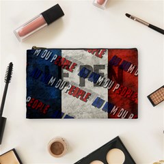 Marine Le Pen Cosmetic Bag (medium)  by Valentinaart