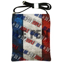 Marine Le Pen Shoulder Sling Bags by Valentinaart