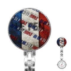 Marine Le Pen Stainless Steel Nurses Watch by Valentinaart