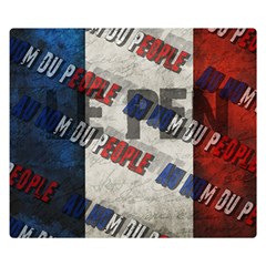 Marine Le Pen Double Sided Flano Blanket (small)  by Valentinaart