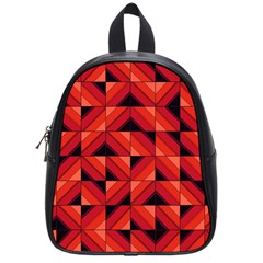 Fake Wood Pattern School Bags (Small) 