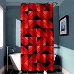 Fake Wood Pattern Shower Curtain 36  x 72  (Stall)  Curtain(36 X72 ) - 33.26 x66.24  Curtain(36 X72 )