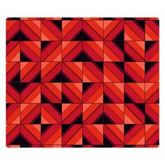 Fake Wood Pattern Double Sided Flano Blanket (Small) 