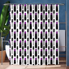 Makeup Shower Curtain 60  X 72  (medium)  by Valentinaart