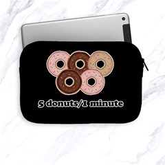 Five Donuts In One Minute  Apple Ipad Mini Zipper Cases by Valentinaart