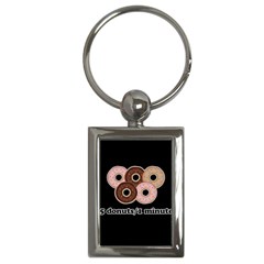 Five Donuts In One Minute  Key Chains (rectangle)  by Valentinaart