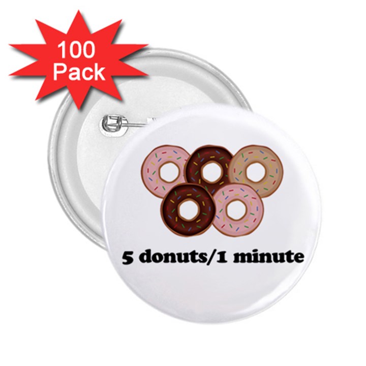 852 2.25  Buttons (100 pack) 