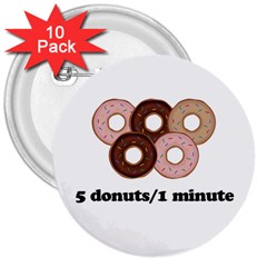 852 3  Buttons (10 pack) 