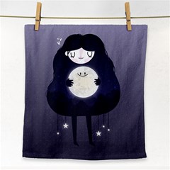 Moon Face Towel