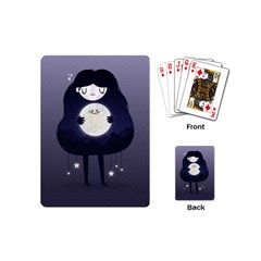 Moon Playing Cards (mini)  by Mjdaluz