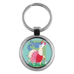 Unicorn Key Chains (round) 